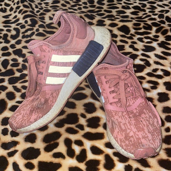 •ADIDAS•WOMENS PINK NMD SNEAKERS SIZE 6 EUC - Picture 2 of 9